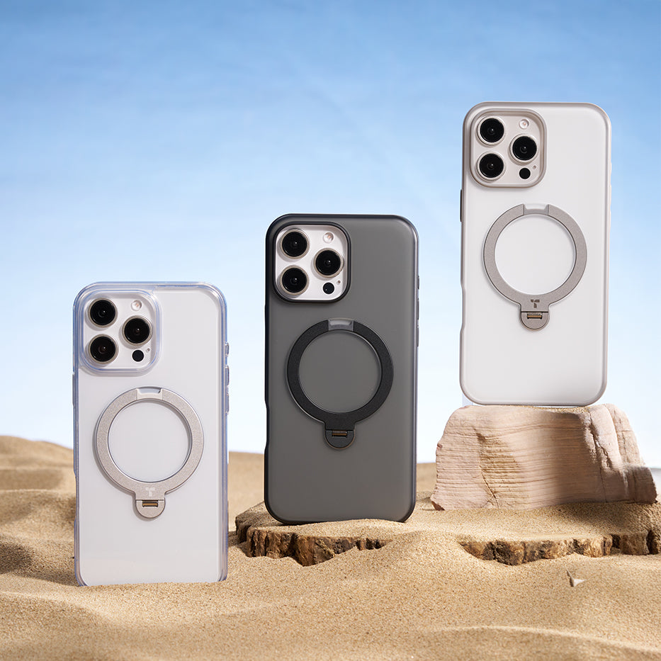 【iPhone 16 pro】TORRAS UPRO Ostand Spin Phone Case