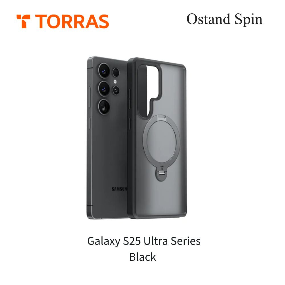 【 Samsung Galaxy S25 系列】TORRAS Ostand Spin Magsafe 手機保護殼