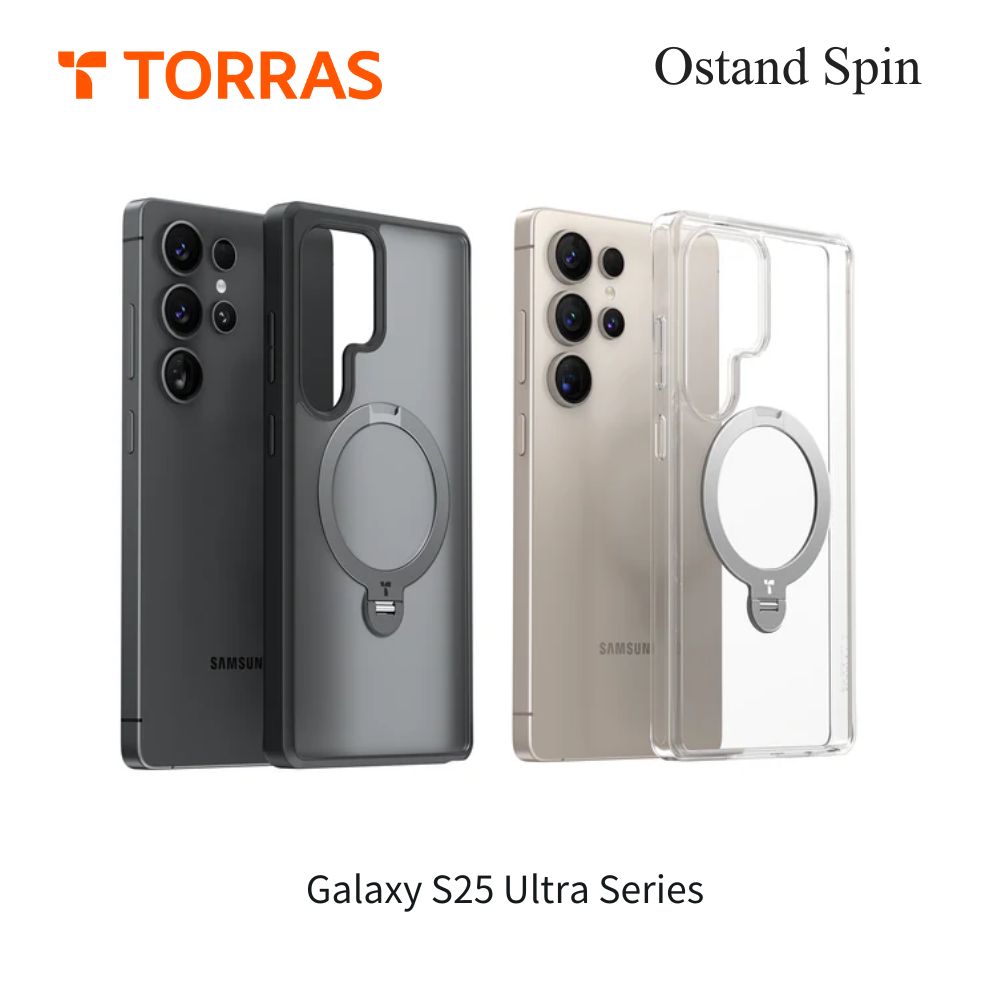 【 Samsung Galaxy S25 系列】TORRAS Ostand Spin Magsafe 手機保護殼