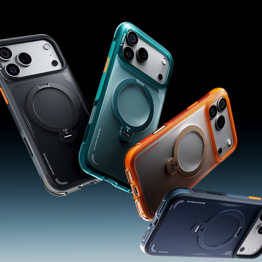 【iPhone 17系列】 Ostand Spin Air 旋轉支架氣囊防摔手機殼