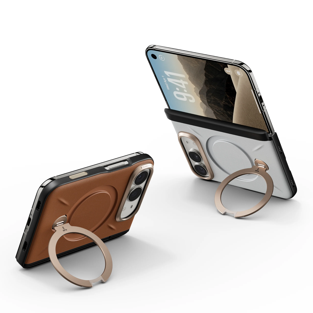 【iPhone Duo】TORRAS Ostand Q3 VegSkin