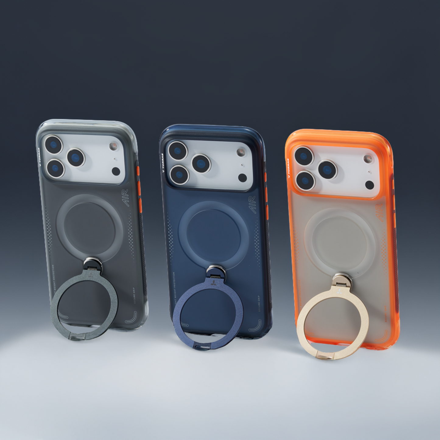 【iPhone 17系列】 Ostand Spin Air 旋轉支架氣囊防摔手機殼