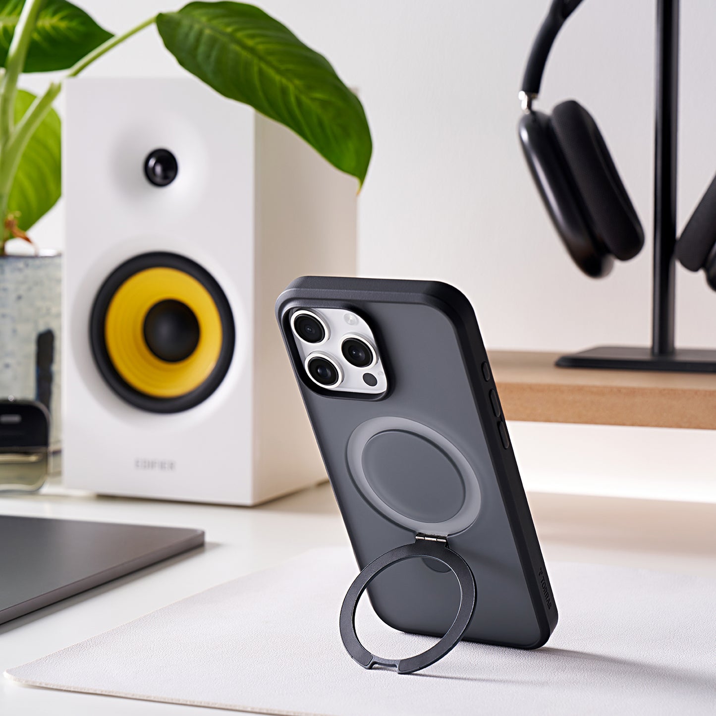 【iPhone 16】TORRAS UPRO Ostand Spin Phone Case