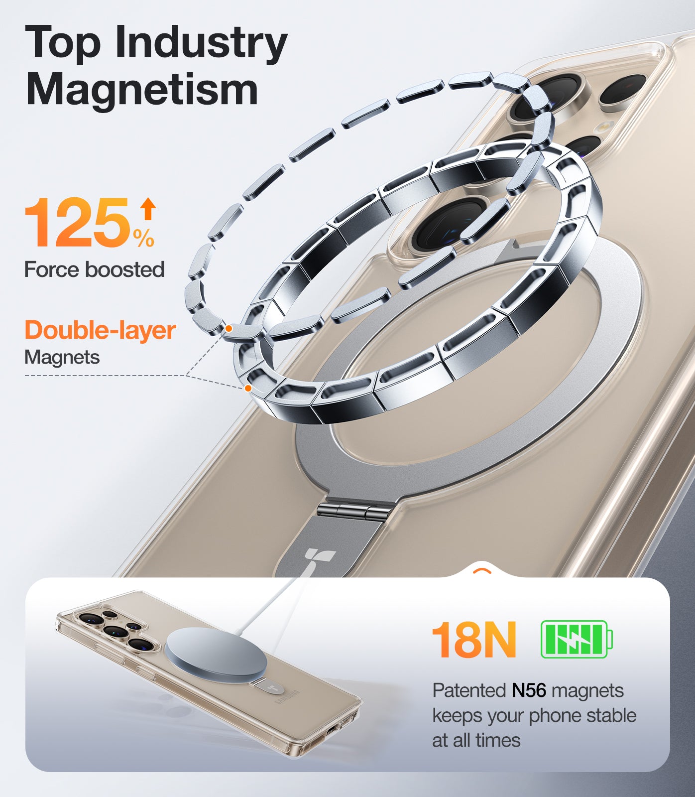 【 Samsung Galaxy S25 系列】Ostand Series 支架防摔手機保護殼