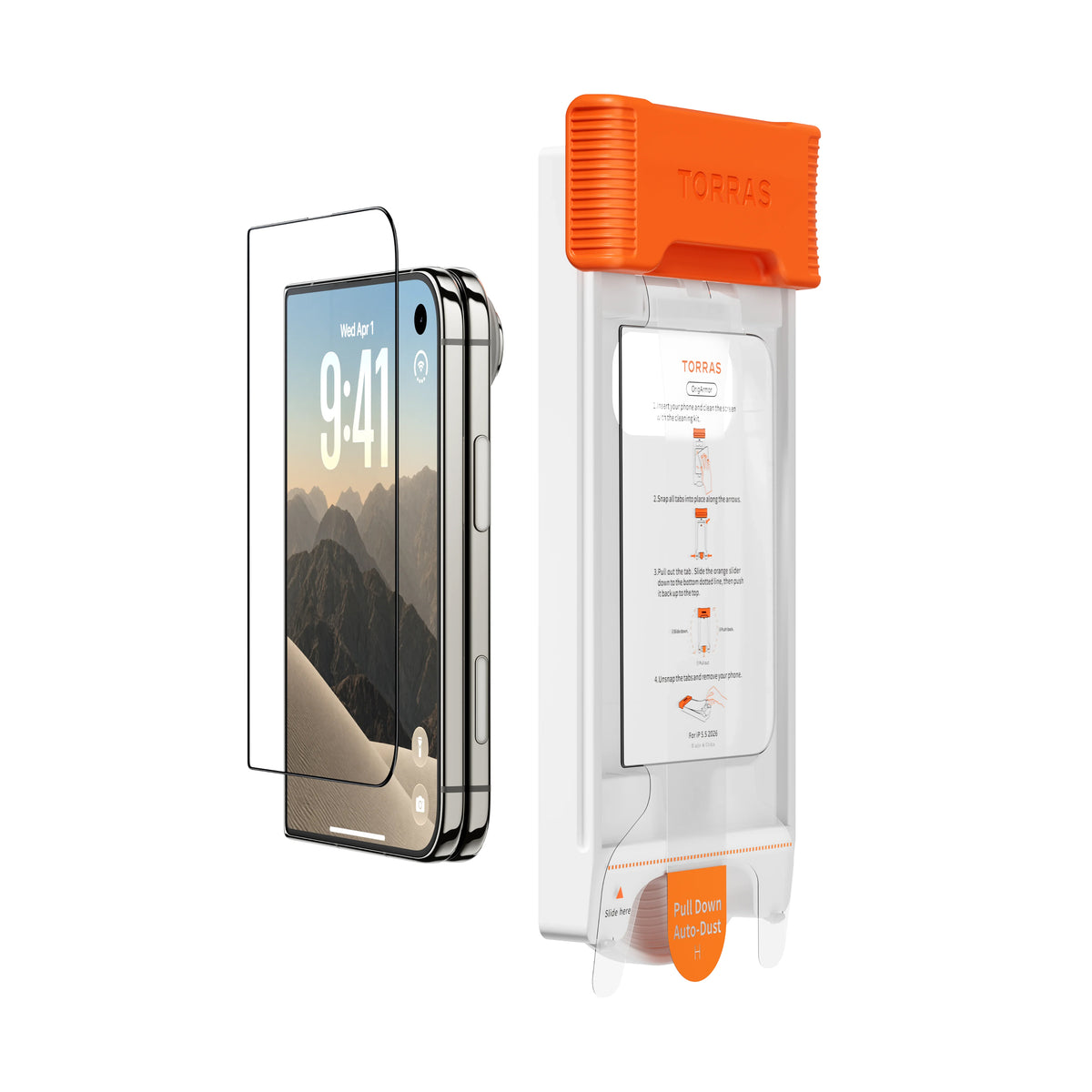 【iPhone Duo】TORRAS OrigArmor screen-protector