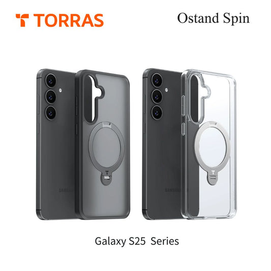 【 Samsung Galaxy S25 系列】TORRAS Ostand Spin Magsafe 手機保護殼