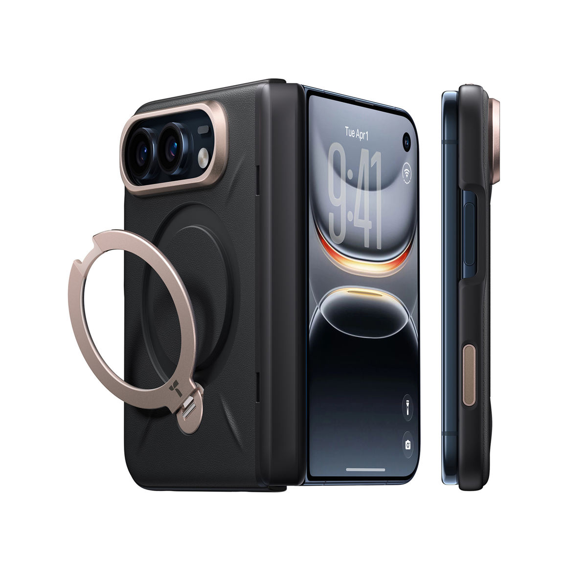 【iPhone Duo】TORRAS Ostand Q3 VegSkin 