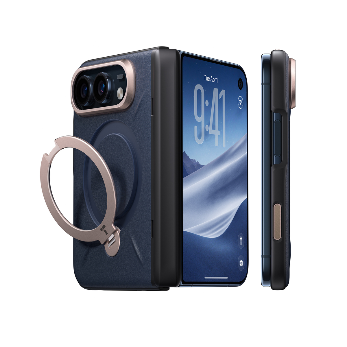 【iPhone Duo】TORRAS Ostand Q3 VegSkin 