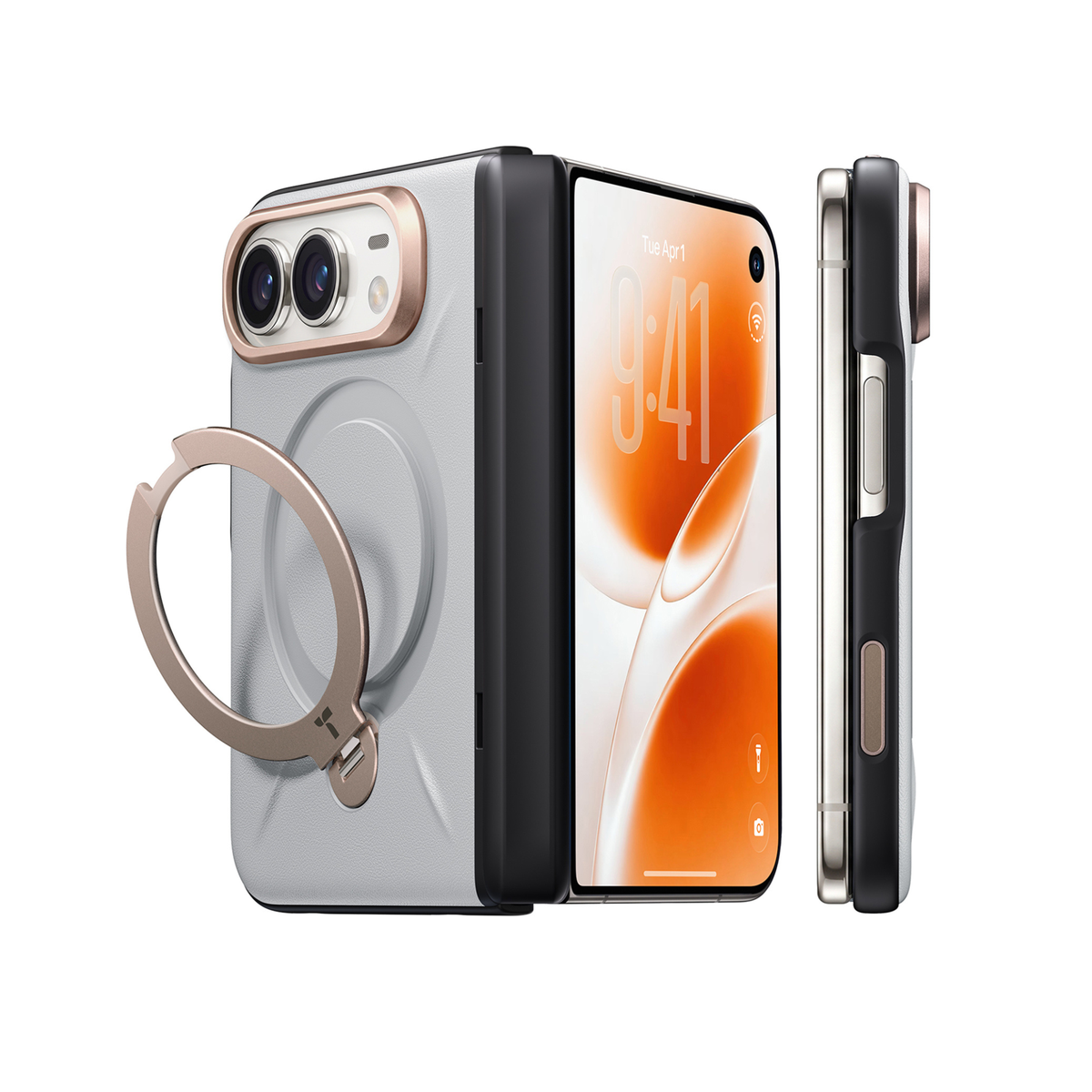 【iPhone Duo】TORRAS Ostand Q3 VegSkin 