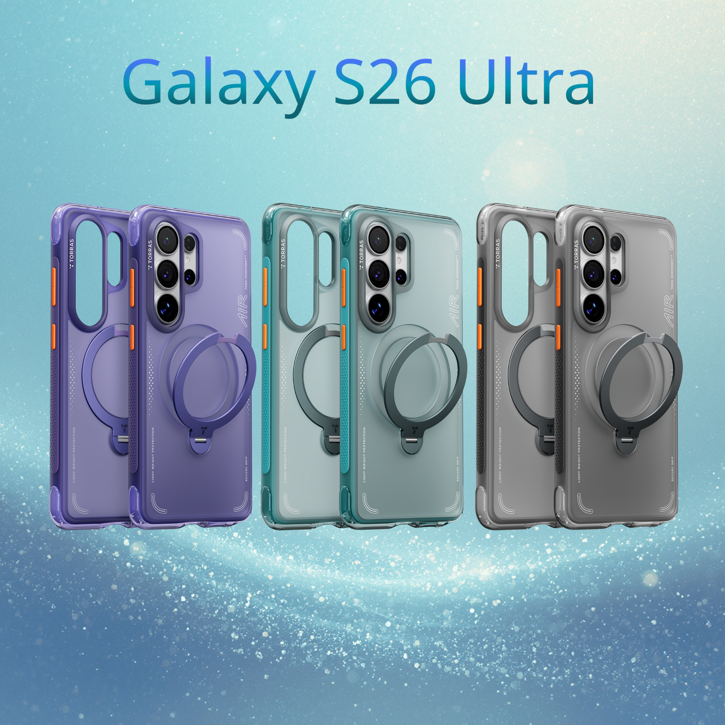 【Samsung S26 Ultra】Ostand Q3 Air 旋轉支架氣囊防摔手機殼